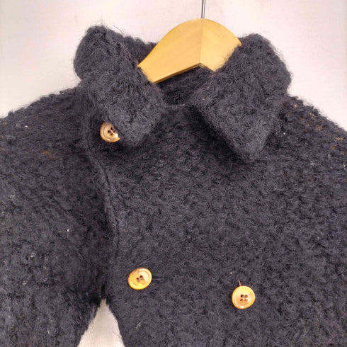 コムデギャルソン COMME des GARCONS ねじれ期 モヘヤ混 変形コート レディース JPN:S