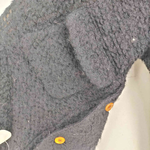 コムデギャルソン COMME des GARCONS ねじれ期 モヘヤ混 変形コート レディース JPN:S