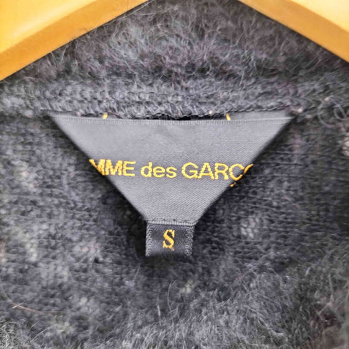 コムデギャルソン COMME des GARCONS ねじれ期 モヘヤ混 変形コート レディース JPN:S