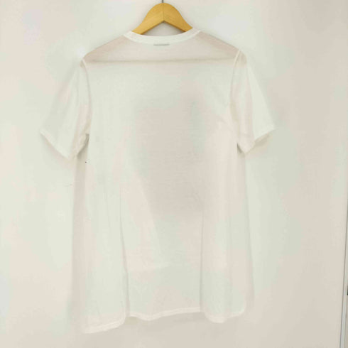 Dw2R センソユニコ フォトプリント テールカット クルーネック 半袖 Tシャツ メンズ JPN:M
