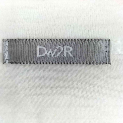 Dw2R センソユニコ フォトプリント テールカット クルーネック 半袖 Tシャツ メンズ JPN:M