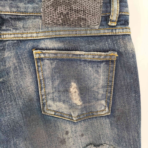 VENCE ダメージ加工 フレア デニムパンツ Y2K レディース JPN:L