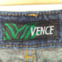 VENCE ダメージ加工 フレア デニムパンツ Y2K レディース JPN:L