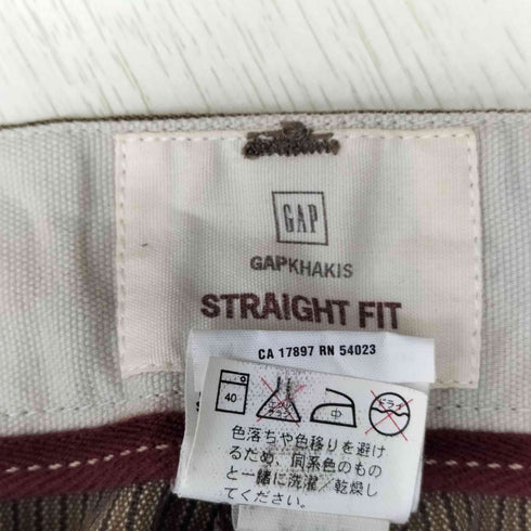 ギャップ Gap 00S OLD ストライプ ストレート パンツ メンズ 84 81