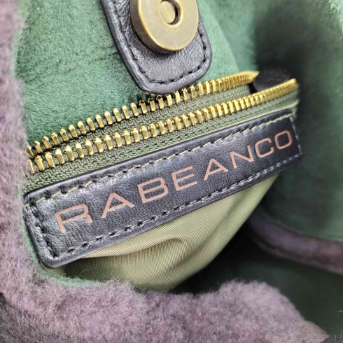 RABEANCO ファー ショルダーバッグ レディース
