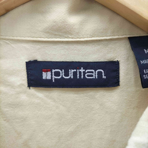 ピューリタン PURITAN 90S 開襟レーヨンシャツ 両面プリント メンズ import:M