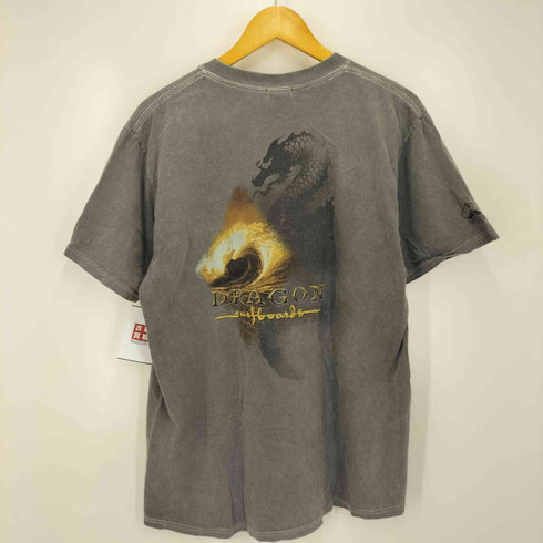 クレイジーシャツ CRAZY SHIRTS DRAGON ドラゴン ピグメント 加工 Tシャツ メンズ import:M