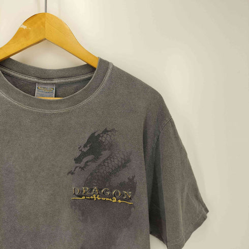 クレイジーシャツ CRAZY SHIRTS DRAGON ドラゴン ピグメント 加工 Tシャツ メンズ import:M