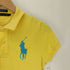 ラルフローレン RALPH LAUREN ビックポニー 3ナンバー刺繍 鹿の子 S/S ポロシャツ レディース import:S