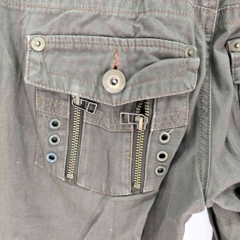 MINIMUM MINIMUM ミリタリー カーゴパンツ Y2K レディース JPN:1