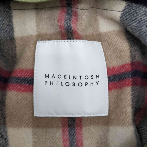 マッキントッシュフィロソフィー MACKINTOSH PHILOSOPHY ライナー付きステンカラーコート ジャケット レディース JPN:38