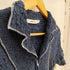 マウジー moussy 24SS BICOLOR LINE ZIP ブラウス レディース FREE