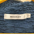 マウジー moussy 24SS BICOLOR LINE ZIP ブラウス レディース FREE