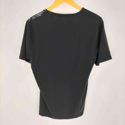 ニコルクラブフォーメン NICOLE CLUB FOR MEN 英字 グラフィックデザイン Vネック Tシャツ Y2K メンズ 50