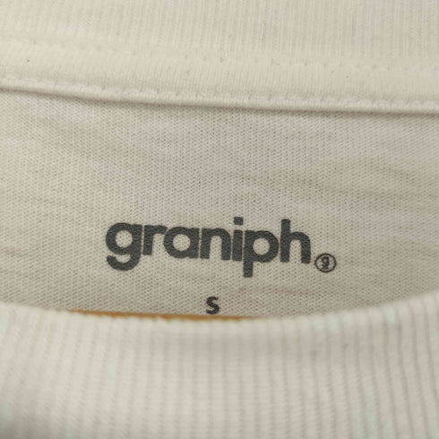 グラニフ graniph ビューティフルシャドー プリント ボックスシルエット Tシャツ メンズ JPN:S