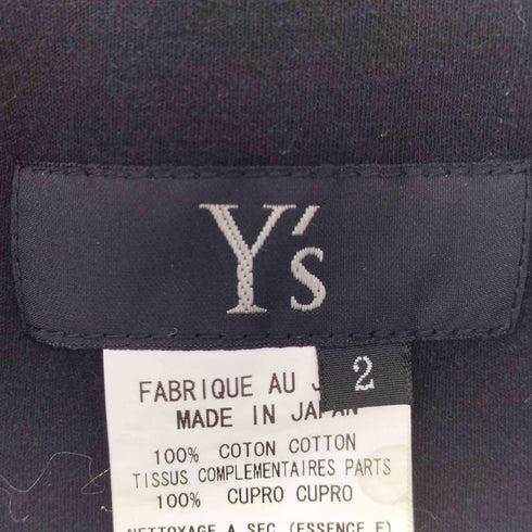 ワイズ Ys 08aw 切替カーブライン 半袖 テールカット ワンピース レディース JPN:2