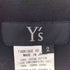 ワイズ Ys 08aw 切替カーブライン 半袖 テールカット ワンピース レディース JPN:2