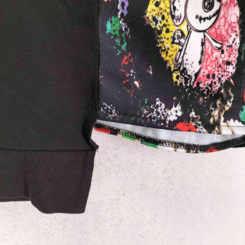 ニーアクロージング NIER CLOTHING アシンメトリープリント 長袖 Tシャツ メンズ