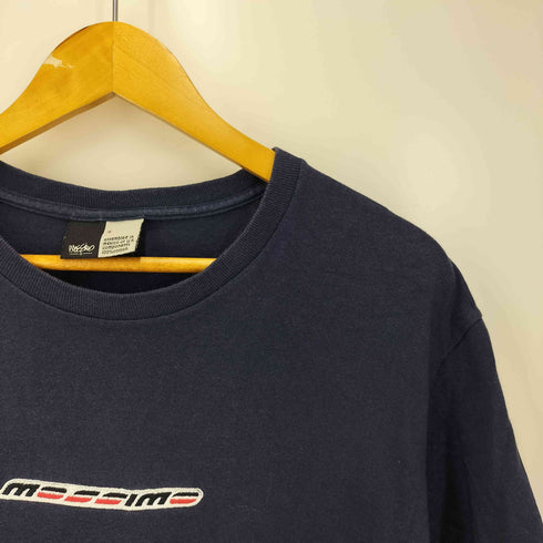 モッシモ MOSSIMO 90-00S USA製 ロゴ 刺繍 Tシャツ メンズ import:S