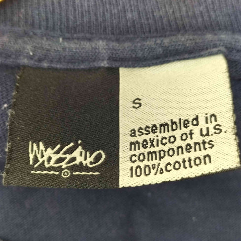 モッシモ MOSSIMO 90-00S USA製 ロゴ 刺繍 Tシャツ メンズ import:S