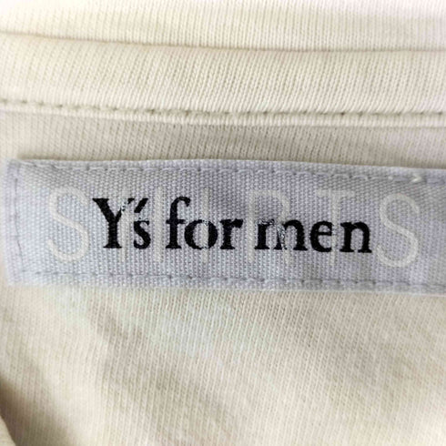 ワイズフォーメン Ys for men SHIRTS ステッチワーク 長袖シャツ メンズ
