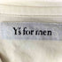 ワイズフォーメン Ys for men SHIRTS ステッチワーク 長袖シャツ メンズ