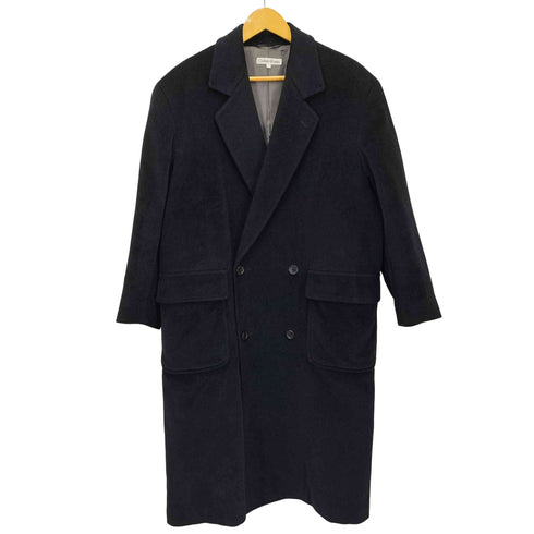 カルバンクライン CALVIN KLEIN ウール ダブル チェスター ロング コート メンズ import:M