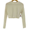 ナイキ NIKE チル ニット ウィメンズ スリム ロングスリーブ クロップド トップ Chill Knit Women's Slim Long-Sleeve Cropped Top レディース JPN:M