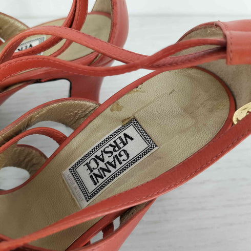 ジャンニヴェルサーチ GIANNI VERSACE ヒール サンダル レディース EUR:36