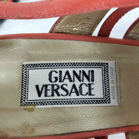 ジャンニヴェルサーチ GIANNI VERSACE ヒール サンダル レディース EUR:36