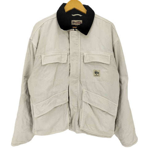 ステューシー Stussy Washed Canvas Shop Jacket ウォッシュド キャンバス ショップ ジャケット メンズ import:M