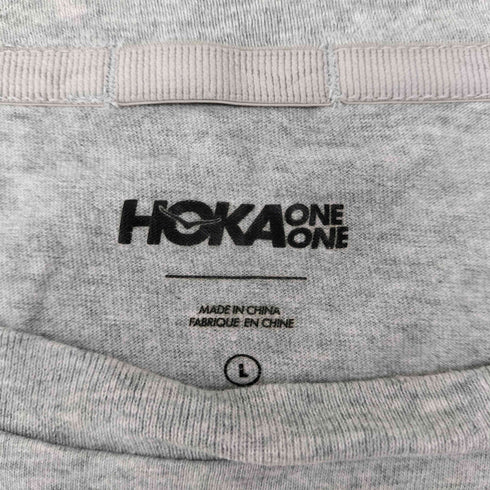 ホカオネオネ HOKA ONE ONE コットン クルーネック Tシャツ メンズ JPN:L