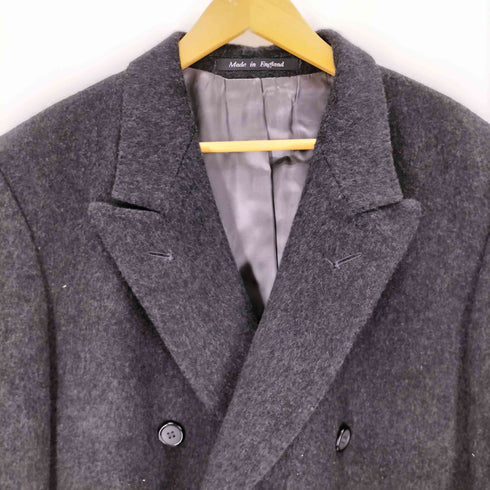 John Harding 英国製 CASHMERE 100% カシミヤ ダブル チェスターコート メンズ L