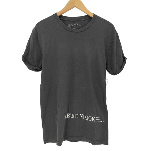 LEWSER USA製 刺繍クルーネックTシャツ メンズ import:S