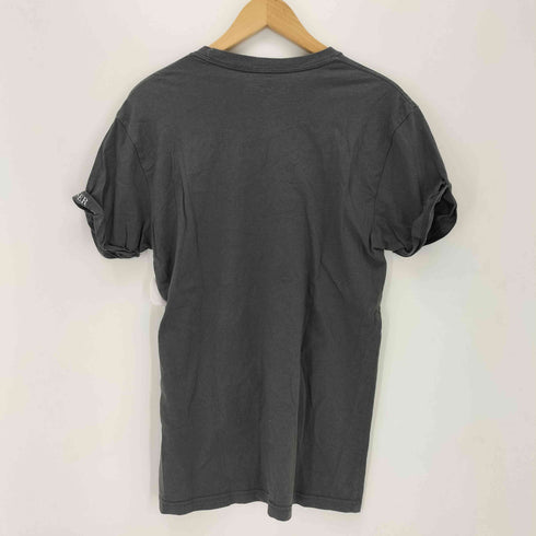 LEWSER USA製 刺繍クルーネックTシャツ メンズ import:S