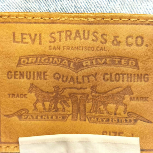 リーバイス Levis 2nd型 ストーンウォッシュ デニムトラッカージャケット メンズ import:L