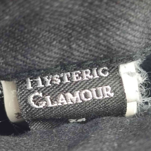 ヒステリックグラマー HYSTERIC GLAMOUR バックレースアップ マイクロミニデニムスカート Y2K レディース 24