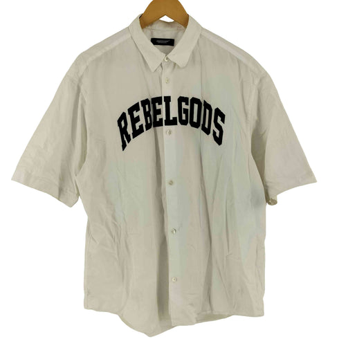 アンダーカバー UNDER COVER JUN TAKAHASHI 24SS REBELLIOUS 半袖 コットンブロードシャツ メンズ 5