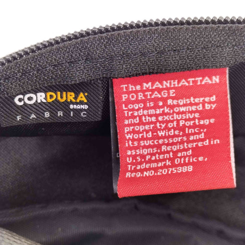 マンハッタンポーテージ Manhattan Portage キャラクターコラボ 刺繍 ボディバッグ メンズ