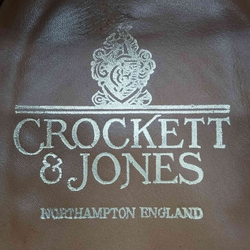 クロケットアンドジョーンズ CROCKETT&JONES イングランド製 BARFORD サドル シューズ メンズ 7 2/1