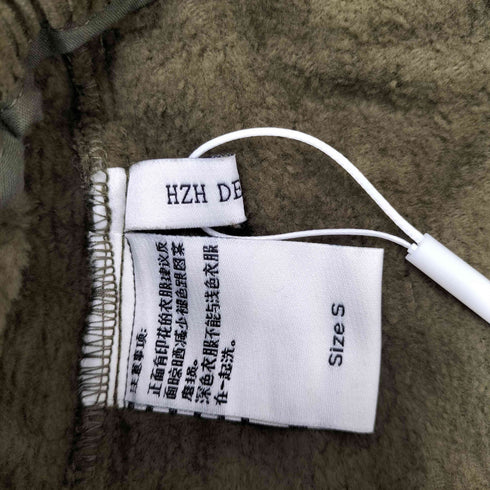 HZH DESIGN 2タック コーデュロイ クロップドパンツ レディース JPN:S