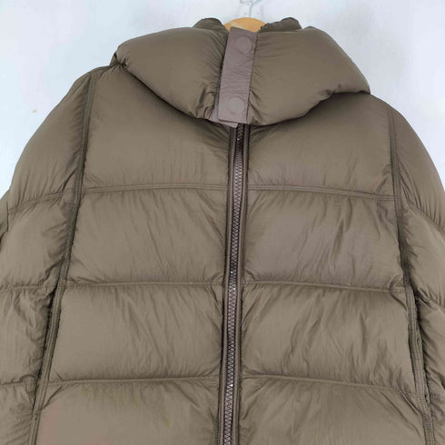 UNIQUE DESIGN フーデッド グースダウンジャケット レディース