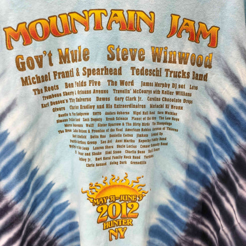 ギルダン GILDAN Mountain Jam Hunter Mountain 2012 マウンテン ジャム ハンター マウンテン オーバーダイ 両面プリント メンズ 2XL