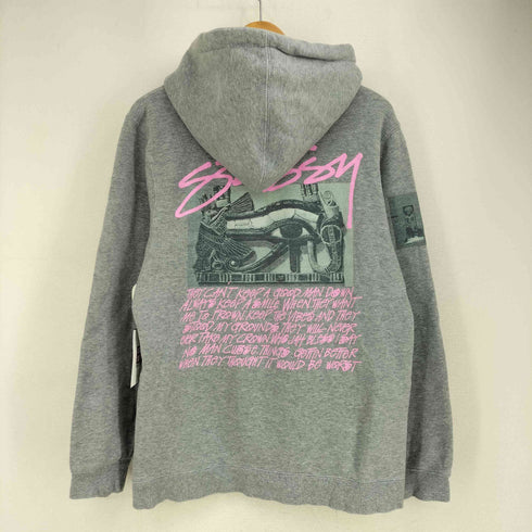 ステューシー Stussy THEY CAN'T KEEP A GOOD MAN DOWN プルオーバーパーカー メンズ JPN:M