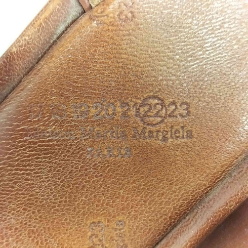 メゾンマルジェラ Maison Margiela 15SS レザー ストラップサンダル VIBRAMソール レディース 37