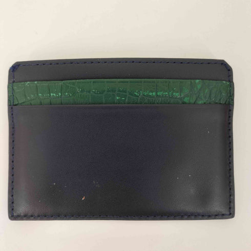 CROCODILE GENUINE マットクロコダイル 二つ折り財布 レディース