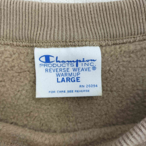 チャンピオン Champion REVERSE WEAVE WARMUP リバースウィーブ 11.5oz クルーネックシャツ スウェット レディース JPN:L