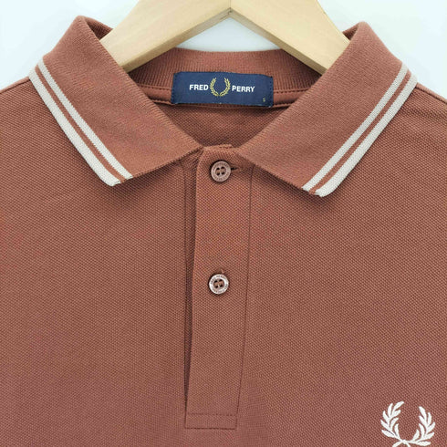 フレッドペリー FRED PERRY ティップラインL/Sポロシャツ メンズ import:S