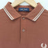 フレッドペリー FRED PERRY ティップラインL/Sポロシャツ メンズ import:S
