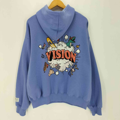 ヴィジョンストリートウェア VISION STREET WEAR スモークイラストパーカー メンズ M-XL